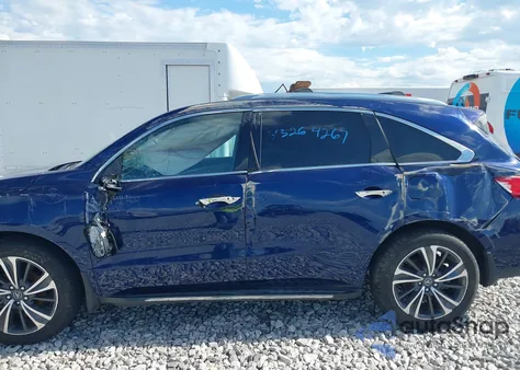 2020 Acura Mdx Technology Package from USA, damaged, VIN 5J8YD4H55LL014169